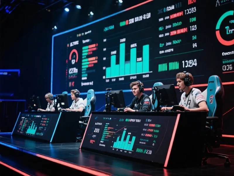 Esports match live data and analysis